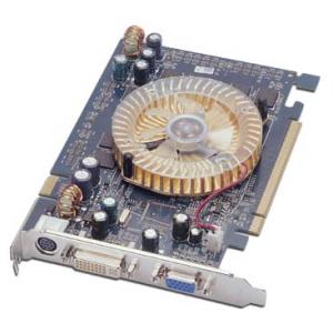 ECS GeForce 6600 LE 300Mhz PCI-E 512Mb 500Mhz 128 bit DVI TV YPrPb