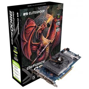 ECS GeForce 9800 GT 600Mhz PCI-E 2.0 1024Mb 1800Mhz 256 bit 2xDVI TV HDCP YPrPb