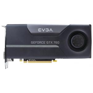 EVGA GeForce GTX 760 980Mhz PCI-E 3.0 2048Mb 6008mhz memory 256 bit 2xDVI HDMI HDCP