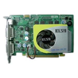 Elsa GeForce 8500 GT 540Mhz PCI-E 256Mb 1600Mhz 128 bit 2xDVI TV YPrPb