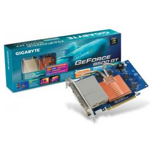 GIGABYTE GeForce 8500 GT 450Mhz PCI-E 128Mb 800Mhz 128 bit DVI TV HDCP YPrPb