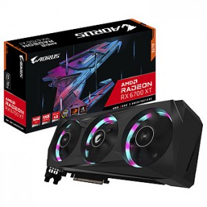 Gigabyte AORUS Radeon RX 6700 XT ELITE 12G (GV-R67XTAORUS E-12GD)