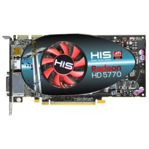 HIS Radeon HD 5770 850Mhz PCI-E 2.0 1024Mb 4800Mhz 128 bit 2xDVI HDMI HDCP Fan Dirt2