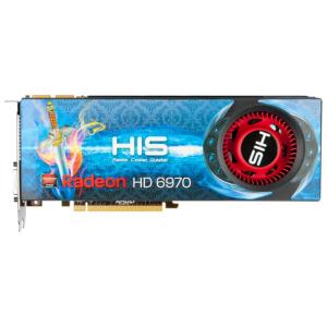 HIS Radeon HD 6970 880Mhz PCI-E 2.1 2048Mb 5500Mhz 256 bit 2xDVI HDMI HDCP