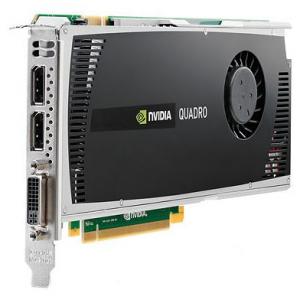 HP Quadro 4000 375Mhz PCI-E 2.0 2048Mb 2800Mhz 256 bit DVI