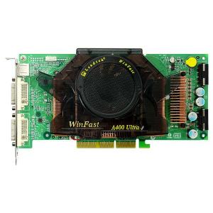 Leadtek GeForce 6800 Ultra 400Mhz AGP 256Mb 1100Mhz 256 bit 2xDVI TV