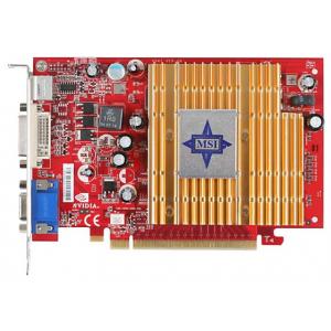 MSI GeForce 6600 350Mhz PCI-E 512Mb 800Mhz 128 bit DVI TV YPrPb