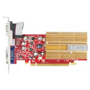 MSI GeForce 8400 GS 450Mhz PCI-E 256Mb 800Mhz 64 bit DVI TV YPrPb Silent