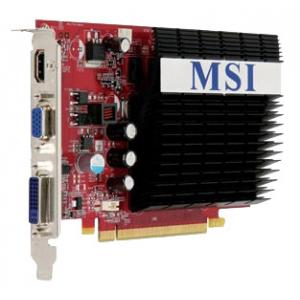 MSI GeForce 9400 GT 550Mhz PCI-E 2.0 256Mb 800Mhz 128 bit DVI HDMI HDCP YPrPb Silent