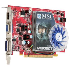 MSI GeForce 9500 GT 550Mhz PCI-E 2.0 512Mb 1000Mhz 128 bit DVI HDMI HDCP YPrPb