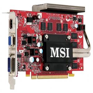 MSI GeForce 9500 GT 550Mhz PCI-E 2.0 512Mb 1000Mhz 128 bit DVI HDMI HDCP YPrPb Silent