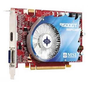 MSI GeForce 9500 GT 550Mhz PCI-E 2.0 512Mb 1600Mhz 128 bit DVI HDMI HDCP YPrPb