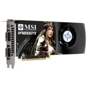 MSI GeForce 9800 GTX 700Mhz PCI-E 2.0 512Mb 2200Mhz 256 bit 2xDVI TV HDCP YPrPb