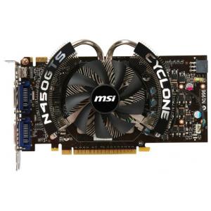 MSI GeForce GTS 450 783Mhz PCI-E 2.0 1024Mb 3608Mhz 128 bit 2xDVI HDMI HDCP Cyclone
