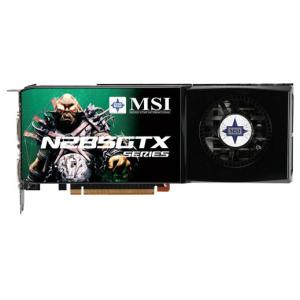 MSI GeForce GTX 285 680Mhz PCI-E 2.0 1024Mb 2500Mhz 512 bit 2xDVI TV HDCP YPrPb