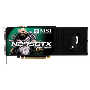 MSI GeForce GTX 295 576Mhz PCI-E 2.0 1792Mb 1998Mhz 896 bit 2xDVI HDMI HDCP