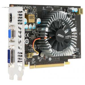 MSI GeForce GT 240 550Mhz PCI-E 2.0 512Mb 3400Mhz 128 bit DVI HDMI HDCP