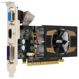 MSI GeForce GT 430 700Mhz PCI-E 2.0 1024Mb 1800Mhz 128 bit DVI HDMI HDCP Low Profile