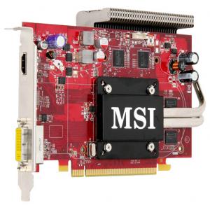 MSI Radeon HD 3650 725Mhz PCI-E 2.0 512Mb 1000Mhz 128 bit DVI HDMI HDCP YPrPb Silent