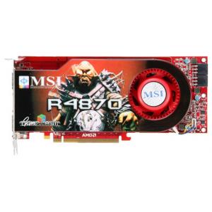 MSI Radeon HD 4870 750Mhz PCI-E 2.0 1024Mb 3600Mhz 256 bit 2xDVI TV HDCP YPrPb