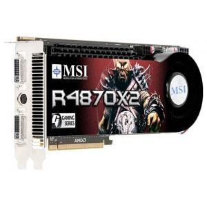 MSI Radeon HD 4870 X2 780Mhz PCI-E 2.0 2048Mb 3600Mhz 512 bit 2xDVI TV HDCP YPrPb