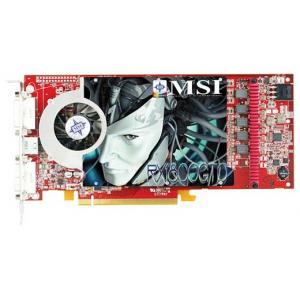 MSI Radeon X1800 GTO 500Mhz PCI-E 256Mb 1000Mhz 256 bit 2xDVI VIVO YPrPb