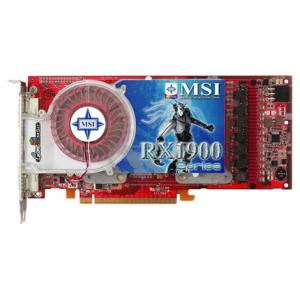 MSI Radeon X1900 XTX 650Mhz PCI-E 512Mb 1550Mhz 256 bit 2xDVI VIVO YPrPb