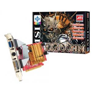 MSI Radeon X300 325Mhz PCI-E 128Mb 400Mhz 64 bit DVI TV HDCP HyperMemory