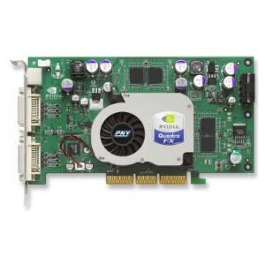 PNY Quadro FX 1100 425Mhz AGP 128Mb 650Mhz 128 bit 2xDVI