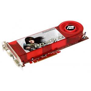 PowerColor Radeon HD 3870 X2 825Mhz PCI-E 1024Mb 1800Mhz 512 bit 2xDVI TV HDCP YPrPb