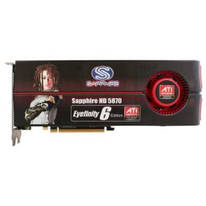 Sapphire Radeon HD 5870 850Mhz PCI-E 2.1 2048Mb 4800Mhz 256 bit HDCP