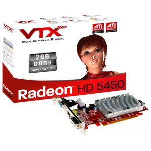 VTX3D Radeon HD 5450 650Mhz PCI-E 2.1 2048Mb 1000Mhz 64 bit DVI HDMI HDCP