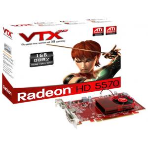 VTX3D Radeon HD 5570 650Mhz PCI-E 2.1 1024Mb 800Mhz 128 bit DVI HDMI HDCP