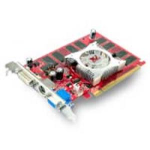 XpertVision Radeon X300 325Mhz PCI-E 256Mb 400Mhz 64 bit DVI TV YPrPb