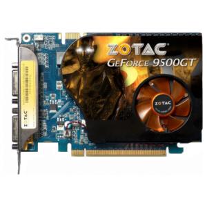 ZOTAC GeForce 9500 GT 550Mhz PCI-E 2.0 1024Mb 800Mhz 128 bit 2xDVI HDCP YPrPb