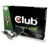 Club-3D GeForce 6200 350Mhz PCI-E 128Mb 500Mhz 64 bit DVI TV