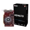 Club-3D Radeon HD 4670 750Mhz PCI-E 2.0 512Mb 1600Mhz 128 bit 2xDVI TV HDCP YPrPb