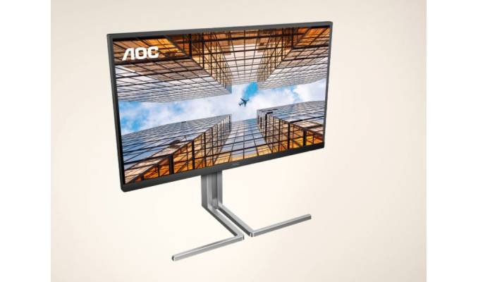 AOC announced 5K-monitor K27U3D with KVM-switch and USB-hub aoc-k27u3d-