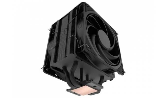 Cooler Master has unveiled an unusual cooler with X-shaped pipes and a TDP of up to 250 W. cooler-master-v4-alpha-3dhp-