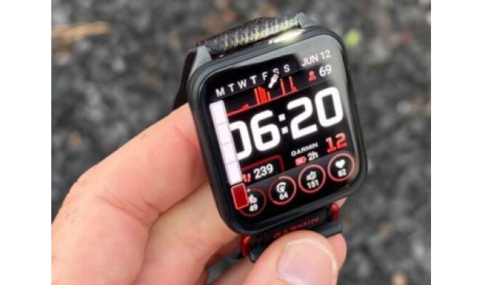 Garmin Venu X1 smartwatch has a large screen and thin titanium body garmin-venu-x1-