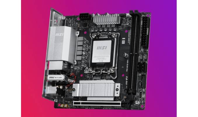 MSI has unveiled an affordable Mini-ITX motherboard with PCIe 5.0 and Wi-Fi 7 support. msi-h510i-pro-wifi-