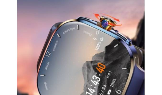 Rogbid has unveiled a smartwatch with a pop-up camera and DeepSeek chatbot. rogbid-